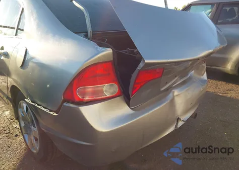 2006 Honda Civic Lx z USA, uszkodzony, nr VIN 1HGFA16566L003767